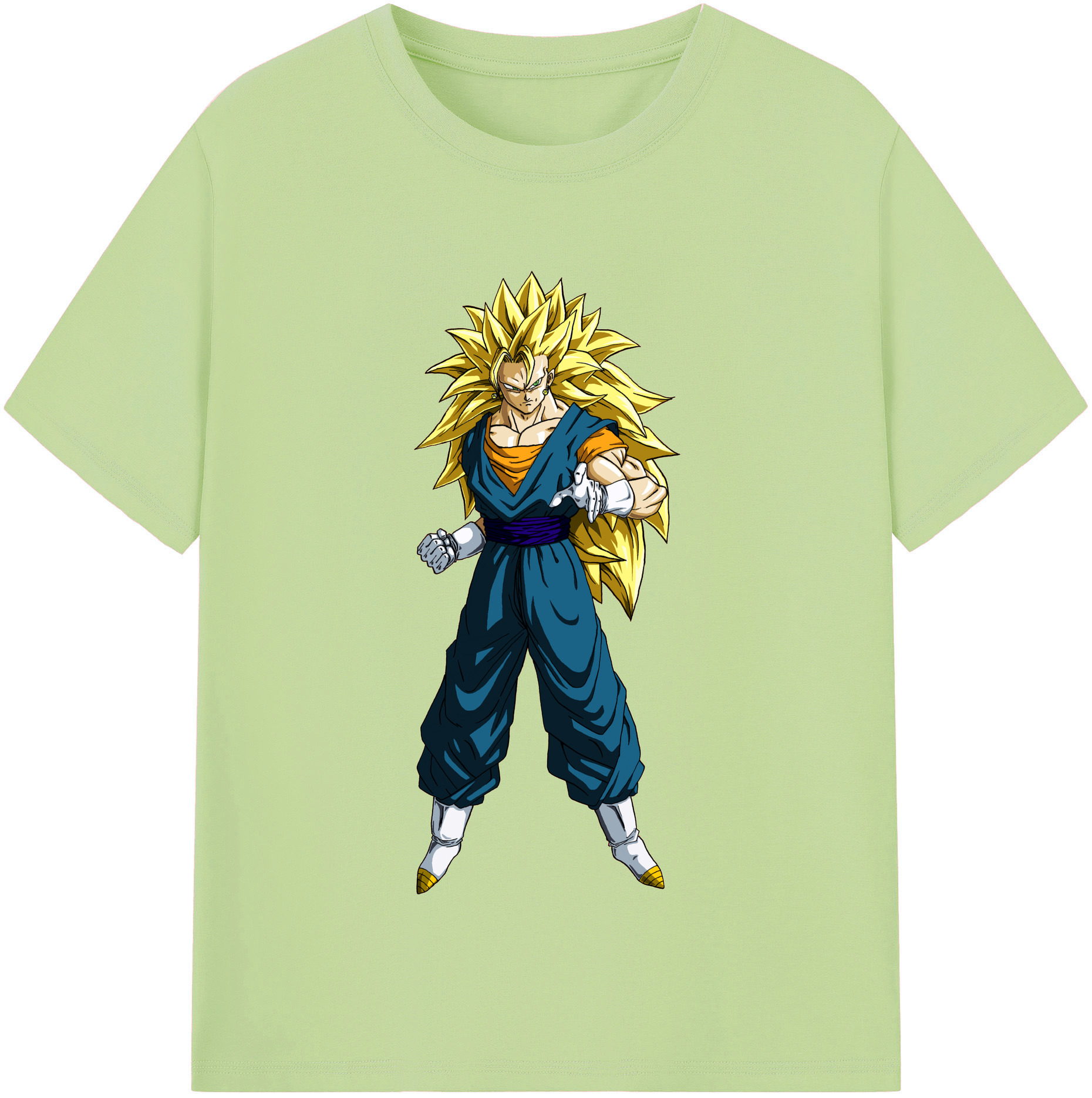 （画像用） ドラゴンボール ベジット DRAGON BALL Vegetto 綿100％半袖Tシャツ（フロントプリント）